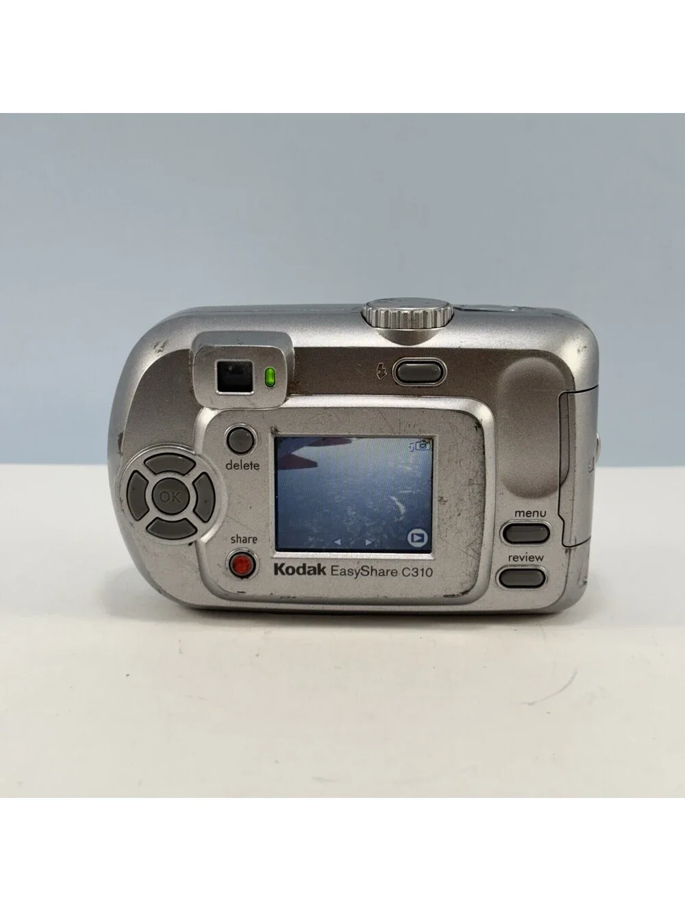 Vintage 2005 Kodak EasyShare C310 4.0 MP Silver Digital Camera — Tested Working